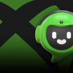 Una maqueta de cómo luce el chatbot de Xbox de Microsoft.