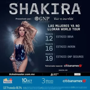 Gira Shakira/ Ocesa