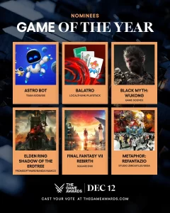 Créditos: The Game Awards/ FB