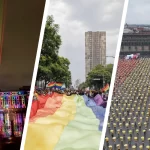 Pride MX 2025 / Arcoiris Global / Bandera Humana Pride