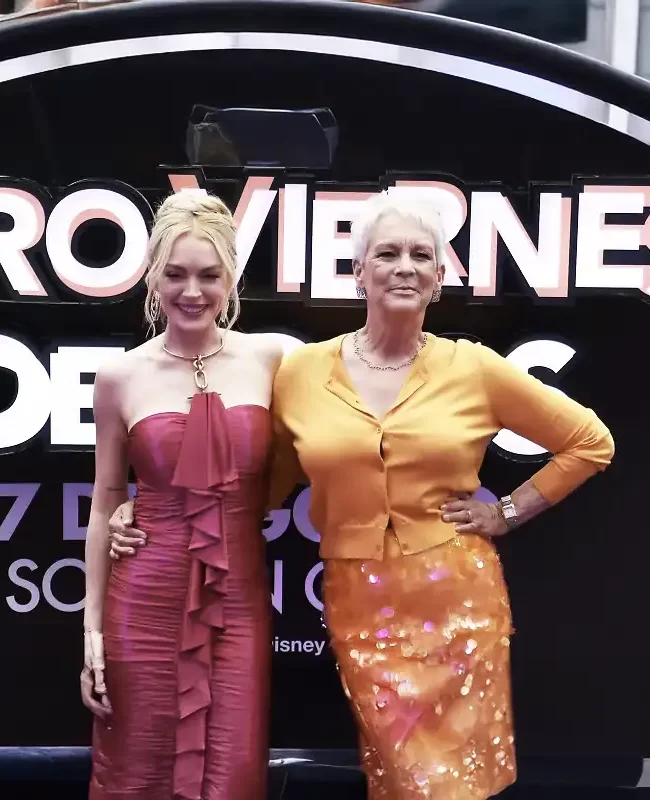 Lindsay Lohan y Jamie Lee Curtis