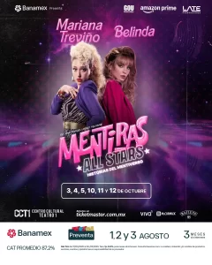 Belinda y Mariana Treviño llevan ‘Mentiras’ del streaming al escenario con ‘All Stars: Historias del Mentiverso’
