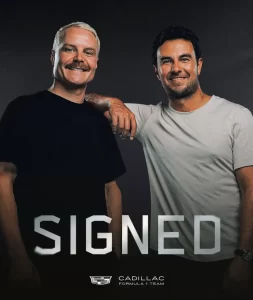 ’Checo’ Pérez / Valtteri Bottas confirmado como piloto de Cadillac F1 para 2026- comienza una nueva etapa en la Fórmula 1