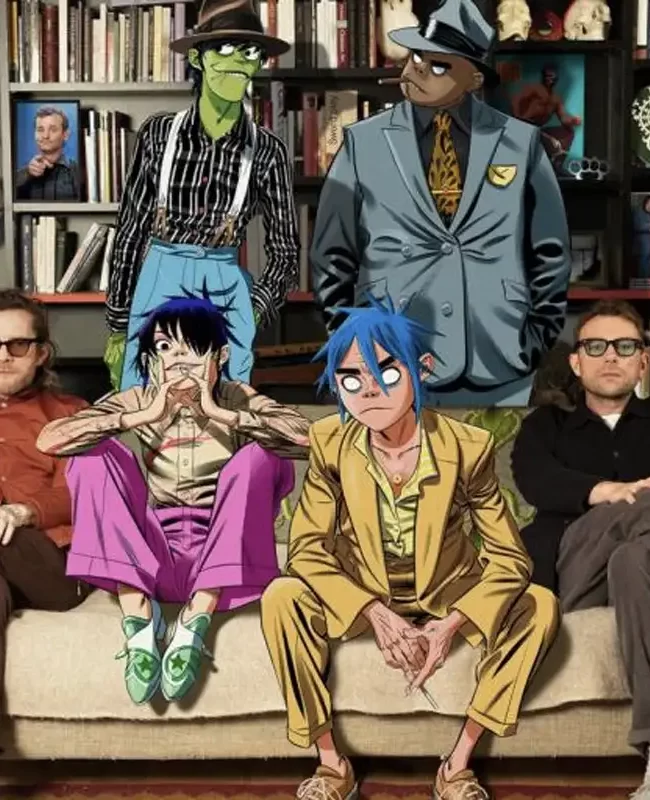 Gorillaz prepara nueva música y eventos únicos para celebrar 25 años de revolución musical