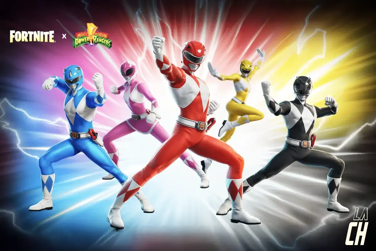 Los Power Rangers llegan a Fortnite con skins clásicas, Megazord y recompensas exclusivas
