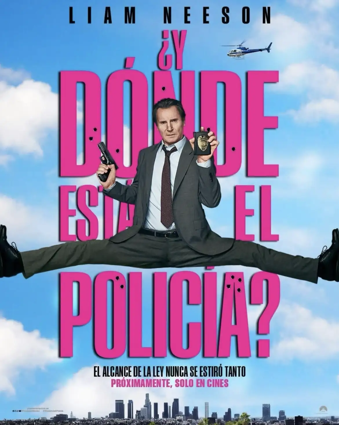¿Dónde está el policía? / Liam Neeson / Pamela Anderson / Paul Walter Hauser