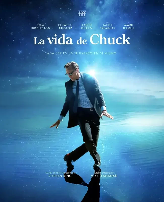 Tom Hiddleston / ‘La vida de Chuck’- el estreno de Stephen King y Mike Flanagan que ya está en cines de México