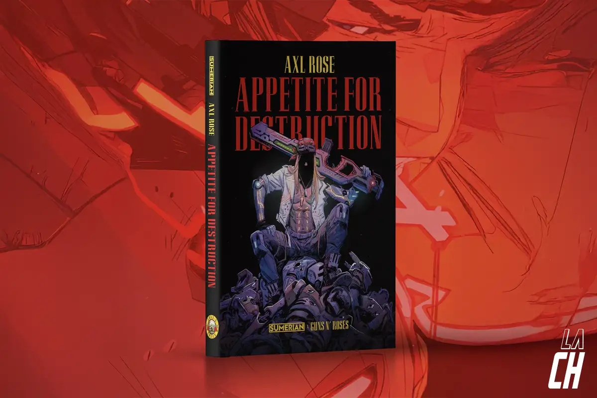 Axl Rose se convierte en héroe cyberpunk en la novela gráfica ‘Appetite for Destruction’