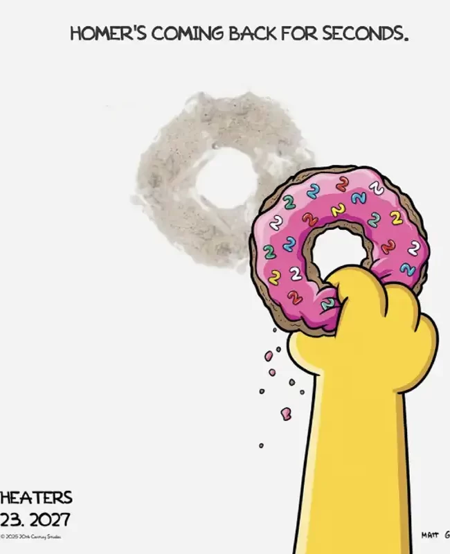 Los Simpson regresan al cine con secuela en 2027 tras 20 años de espera