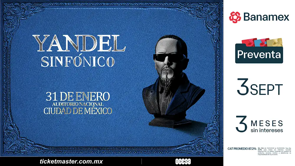 Yandel anuncia show sinfónico en Ciudad de México- reggaetón como nunca lo has escuchado
