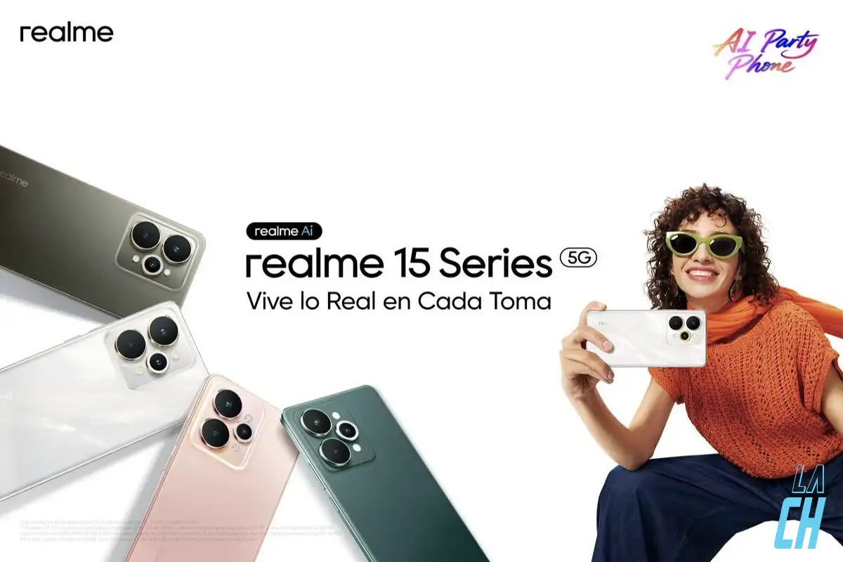 realme llega a México con la Serie 15 y el nuevo realme Watch 5