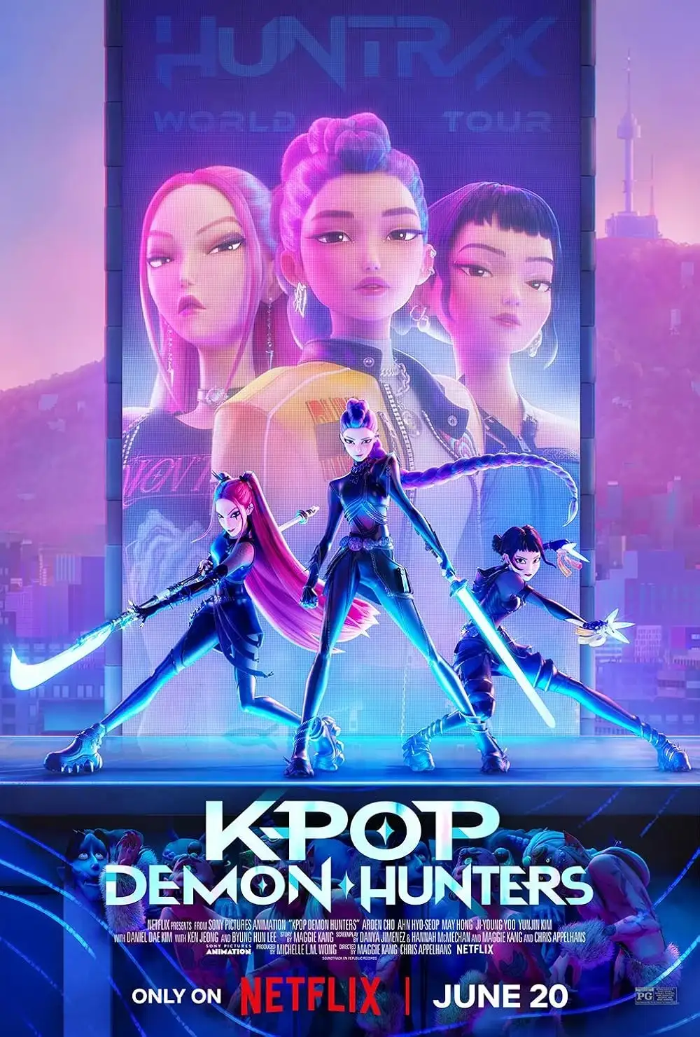 “Las Guerreras K-pop” llega a cines en versión Sing-Along- Netflix lleva su fenómeno musical a la gran pantalla