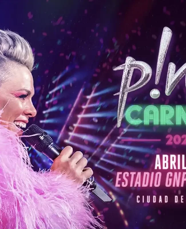P!NK traerá su ‘Carnival Tour’ 2026 a la CDMX