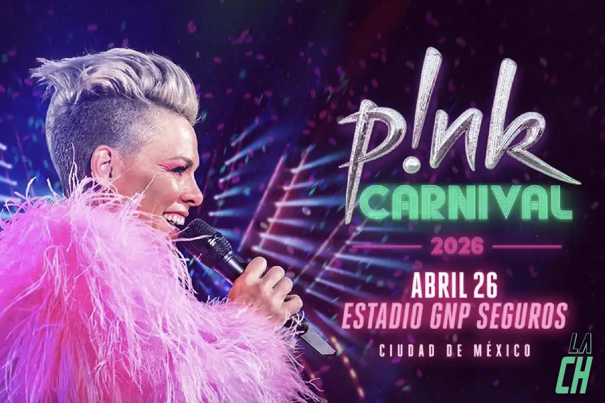 P!NK traerá su ‘Carnival Tour’ 2026 a la CDMX