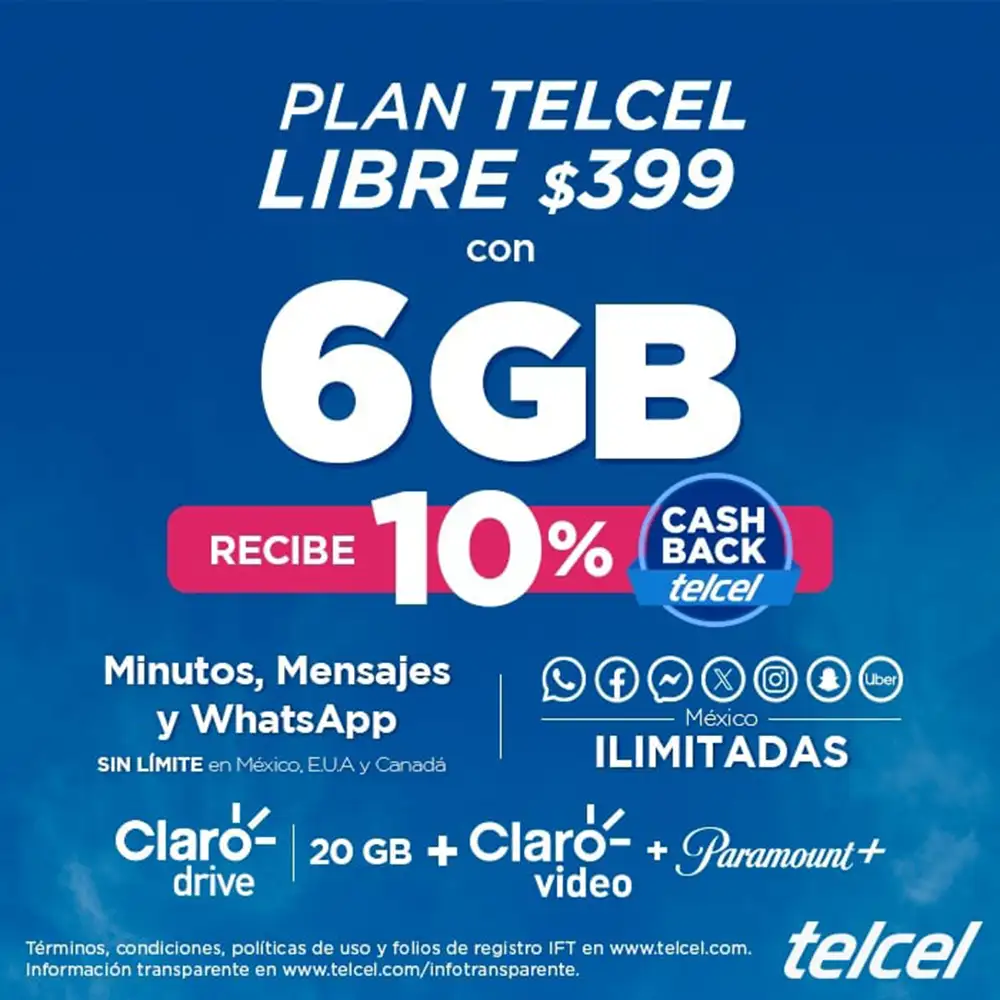 Estos son los planes de Telcel que incluyen Paramount+ y Prime Video gratis