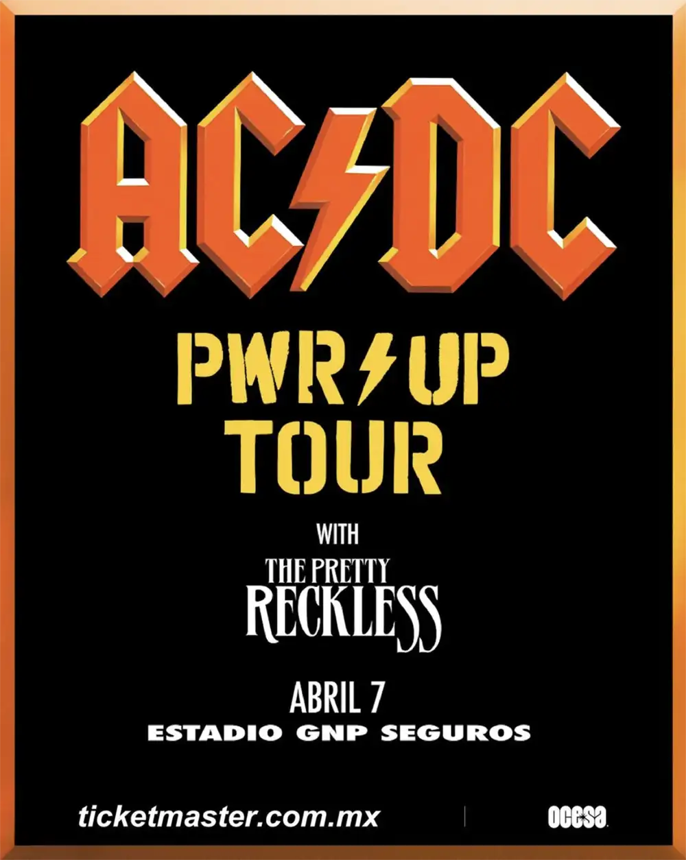 "AC/DC" confirma concierto en el Estadio GNP Seguros