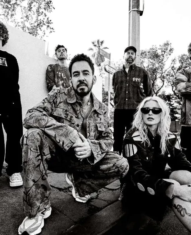 Linkin Park en Arena México función especial de lucha libre