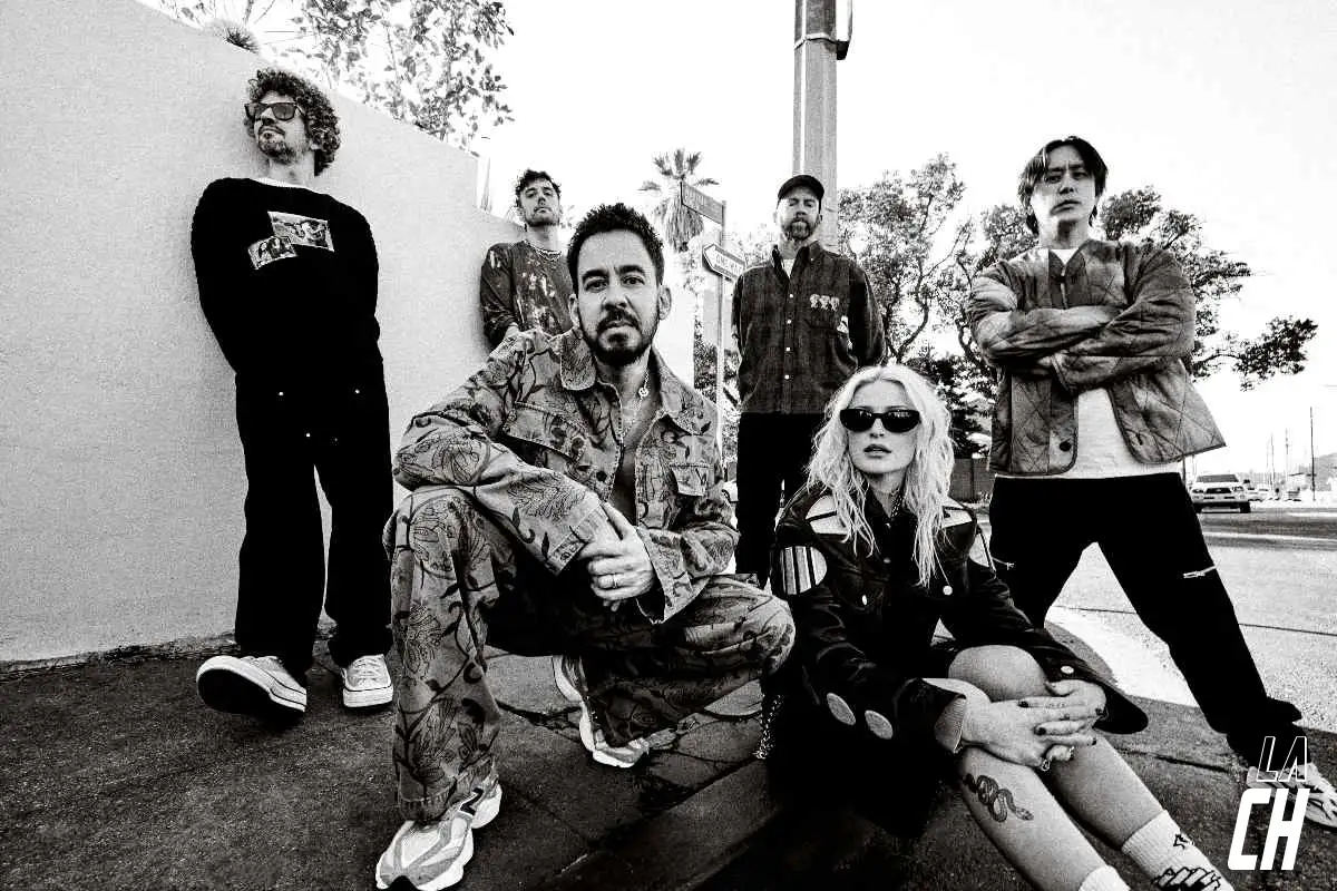 Linkin Park en Arena México función especial de lucha libre