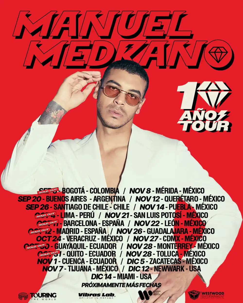 Manuel Medrano lanza su 4to Álbum de Estudio ’Superior’
