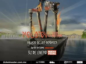 Molotov celebra 30 años en el Palacio de los Deportes