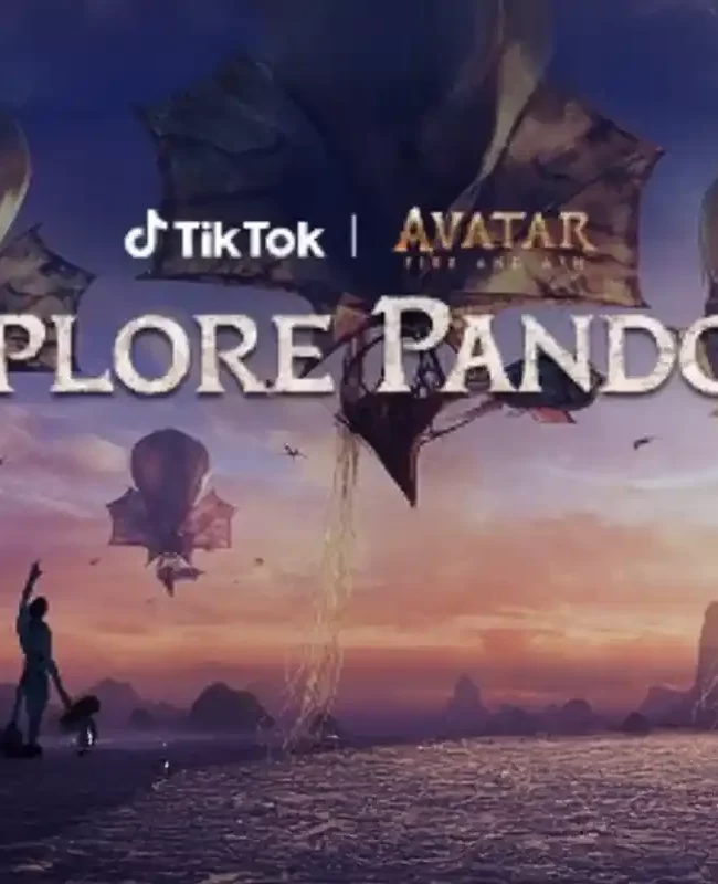 Avatar: Fuego y Cenizas; experiencia inmersiva en TikTok